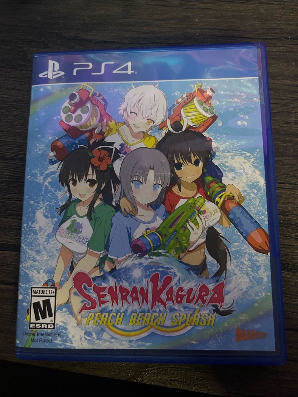 COMPLETE Senran Kagura Peach Beach Splash (Sony PlayStation 4, 2017) PS4